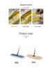 Double Section Cotton Dust Mop with Stainless Steel Pole for Industrial & Hotel Cleaning
