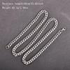 18K Gold-Plated Stainless Steel Men's Cuban Necklace - Trendy European/American Hip Hop Style