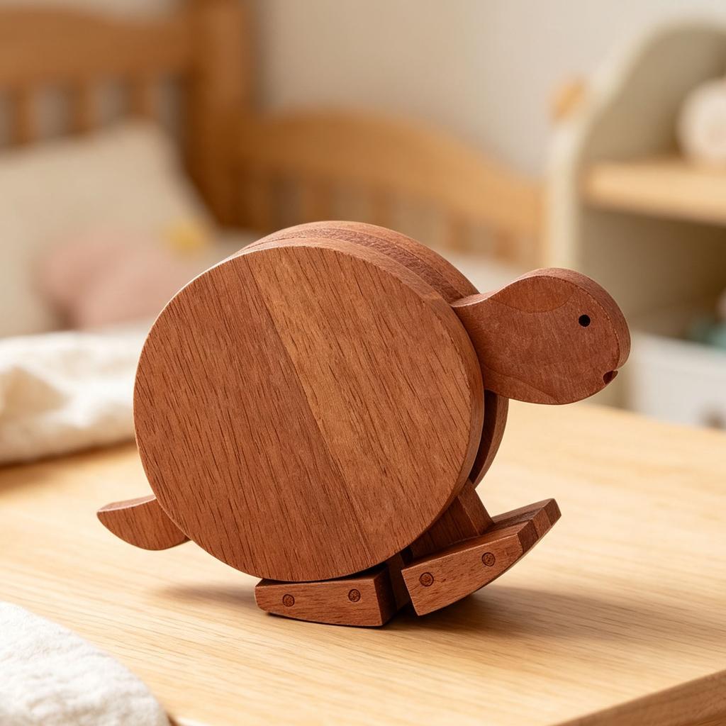 Walking Wooden Animal Mechanical Ramp Walker Toy Gravity Powered   Balance Sculpture Desk Ornament for   Decor Educational Gift