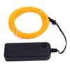 EL Wire Orange 16.4ft 5m Flexible 4 Modes 360 Degrees  Cuttable EL Cable for Party Festival Bar