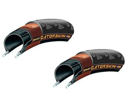 

Set of two Continental Gator Skin clincher road tires, 700c [parallel import]