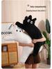 Cat Plush Sleeping Pillow - Long Strip Dopamine Cushion & Doll Gift