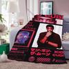 American Rapper Kid Cudi Blanket For Sofa Office Bed Plane Travel Sleep Read Relax Camping Soft And Warm