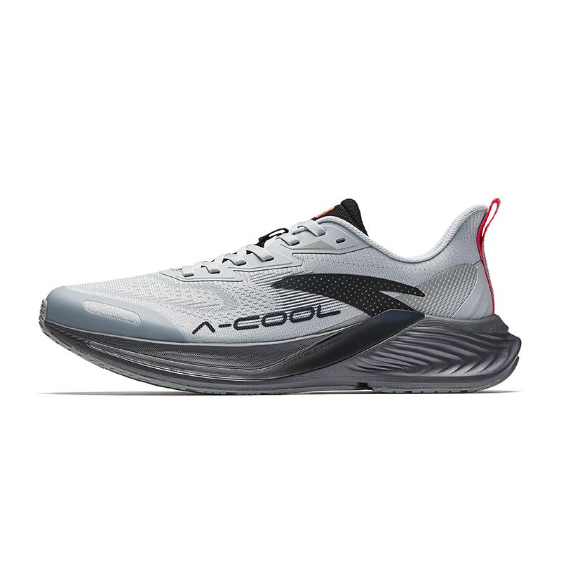 Anta Hydrogen Run Cool Lightweight Running Shoes Men Sneakers Gray 912625514-6 39
