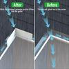 2/4Pcs Gutter Valley Splash Guards with Screws Easy Install Rain Gutter Valley Roofing Gutter Guards Diverter Roof Rain Diverter