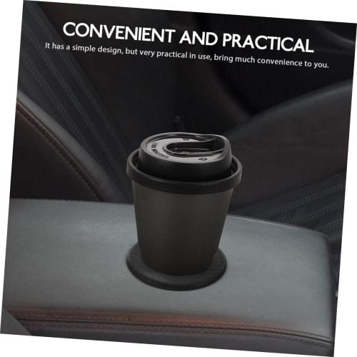 ABOOFAN Wear-Resistant Car Cup Mats, Non-Slip Silicone Coasters for Cars, Convenient for Everyday Use, Universal Cup Holder Compatible, Pack of 4