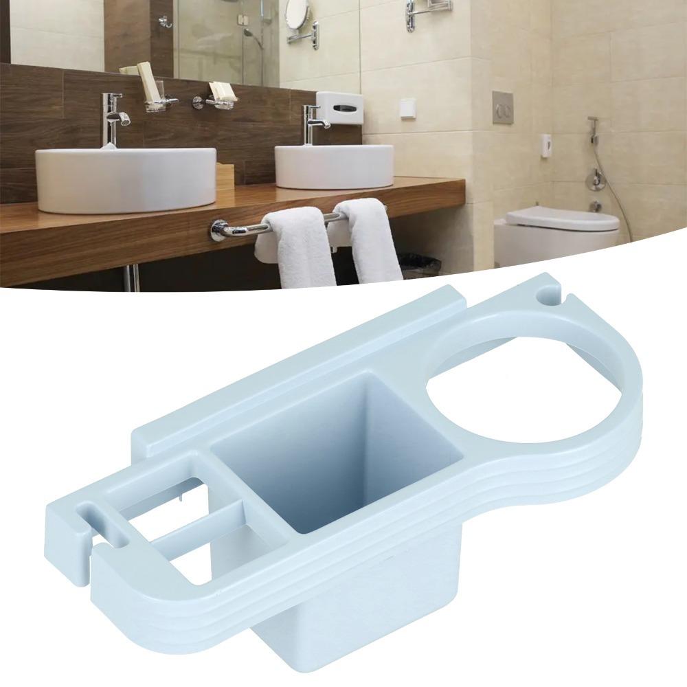 ABS Hair Dryer Bracket Punch Free Hair Dryer Holder Storage Rack Hair Dryer Holder  Home Salon синий
