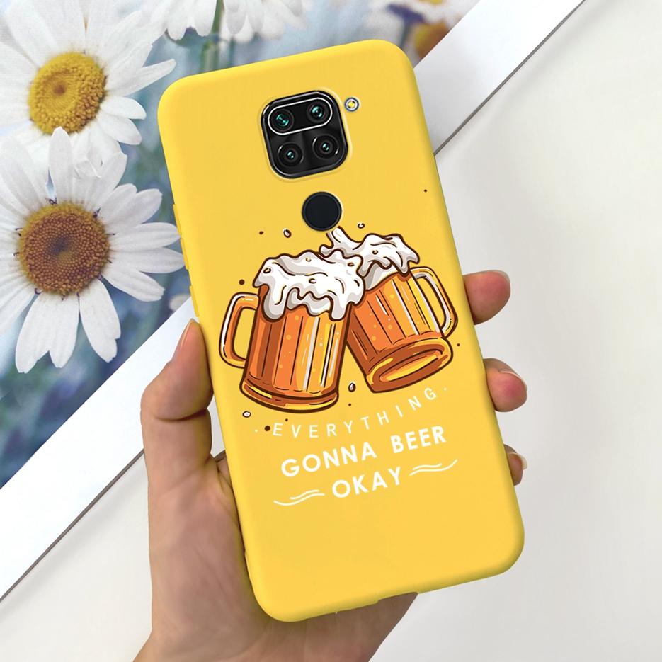 For Xiaomi Redmi Note 9 Case Cute Fashion Candy Painted Cover Soft TPU Phone Case For Redmi Note 9 Pro Max Note9 S Note9S Bumper