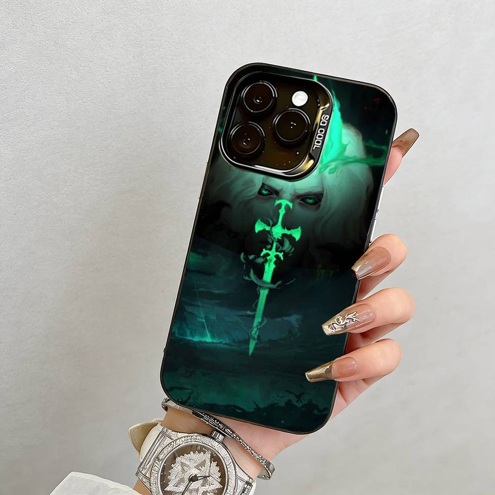 

Ruined King Phone Case For iPhone 17,16,15,14,13,12,11 Plus,Pro Max,XS,Colorful Silver Black Cover iPhone14Pro