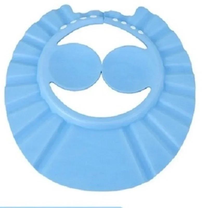 Adjustable Soft Hat Baby Shampoo Hair Care Childrens Safety Shampoo Shower Cap Bath Protection Childrens Shower Cap