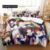 New 3d Print Kawaii Anime Absolute Duo Bedding Set Single Twin Full Queen King Size Bed Set Adult Kid Bedroom Duvet cover Sets