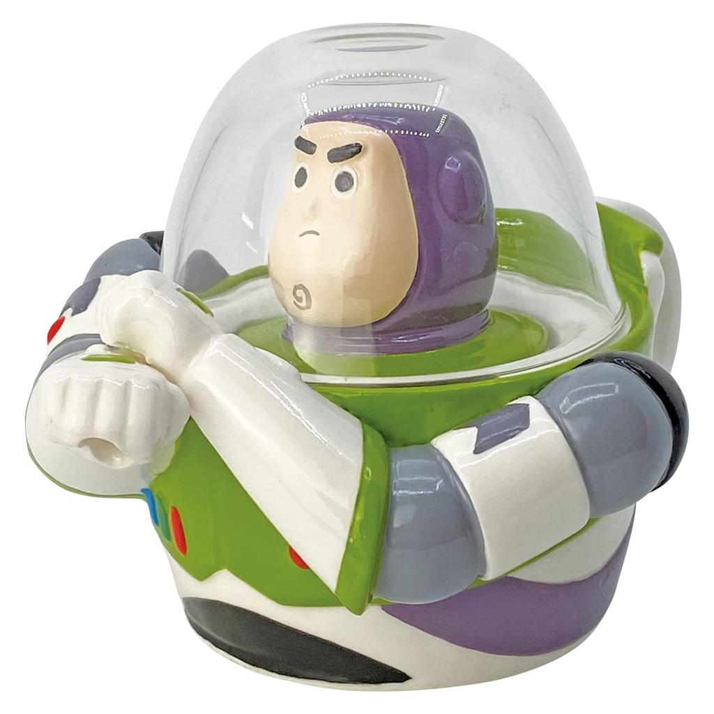SunArt Disney Pixar Buzz Lightyear Teapot Collectible SAN3915 "Toy Story" & Cup, Approx. 240ml, Tableware,