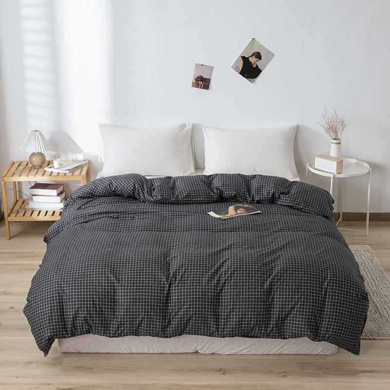 Simple Style Duvet Cover For Double Bed Blue Heart Printed Comforter Cover Single/Queen/King Size Housse De Couett 220X240