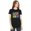 Disney Damen/Damen Mickey Mouse Pop Art Boyfriend-T-Shirt aus Baumwolle