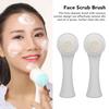 2Pcs Face Wash Brush Double Sided Deep Dirt Oil Cleansing Face Massage Face Scrub Brush for Face Washing Massage