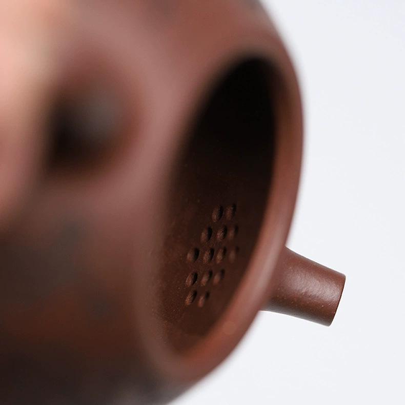 Handmade Yixing Purple Clay Teapot for Home Use - Ziyuan Shiqiao Clay