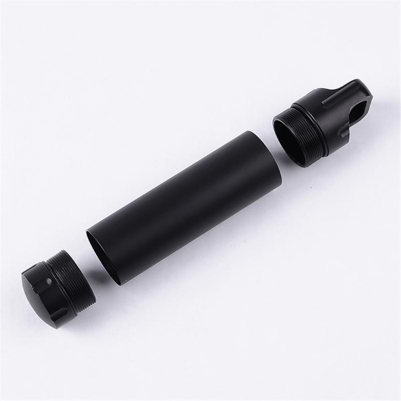 Vodotěsná úložná trubice pro venkovní použití Kompaktní cestovní víceúčelový úložný kontejner pro kempování a cestování