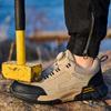 Neue Mode Herren Sicherheitsarbeitsschuhe Bequeme unzerstörbare Stiefel Sneakers Anti-Punktion Herrenschuhe