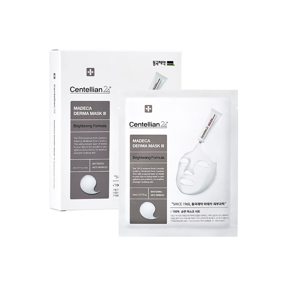Centellian24 Madeca Derma Mask III Brightening Formula (10 sheets)