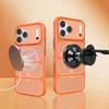 Magnetic Heat Dissipation Case For iPhone 17 Pro Max 16 15 14 13 Pro Max Luxury Cooling Hole Design Hybrid ShockProof Hard Case Cover