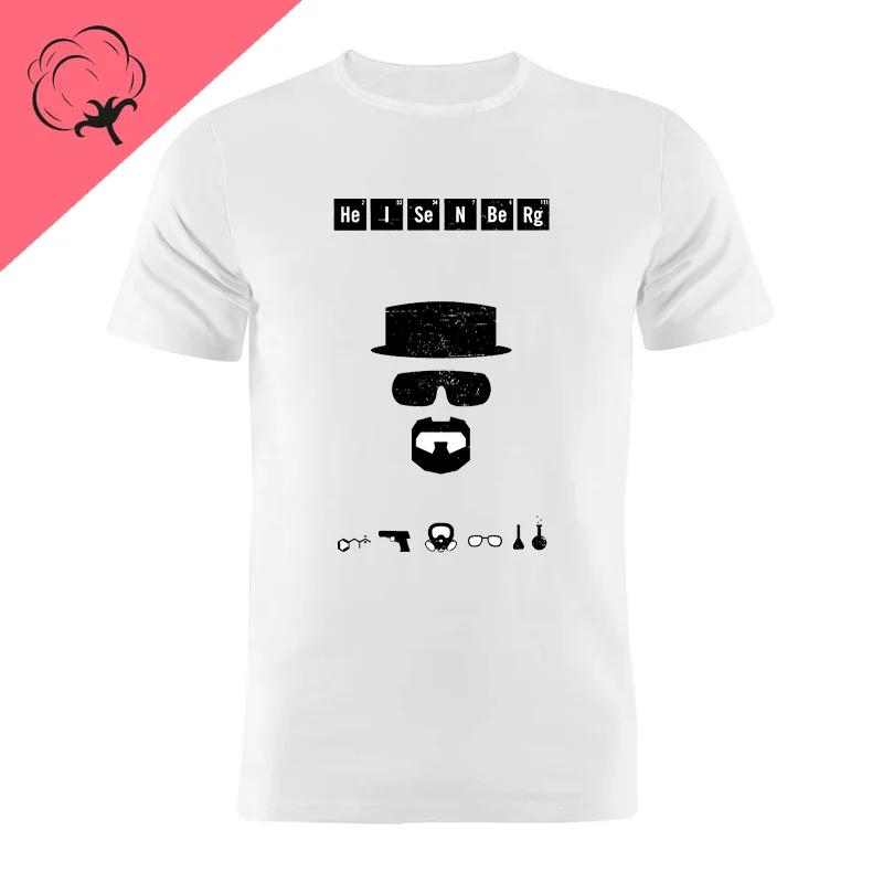 LET S COOK CHEF T-SHIRRT - Breaking Bad Walter White Meth Heisenberg TV Grafická trička Unisex oblečení WoUnisex Tops Tričko