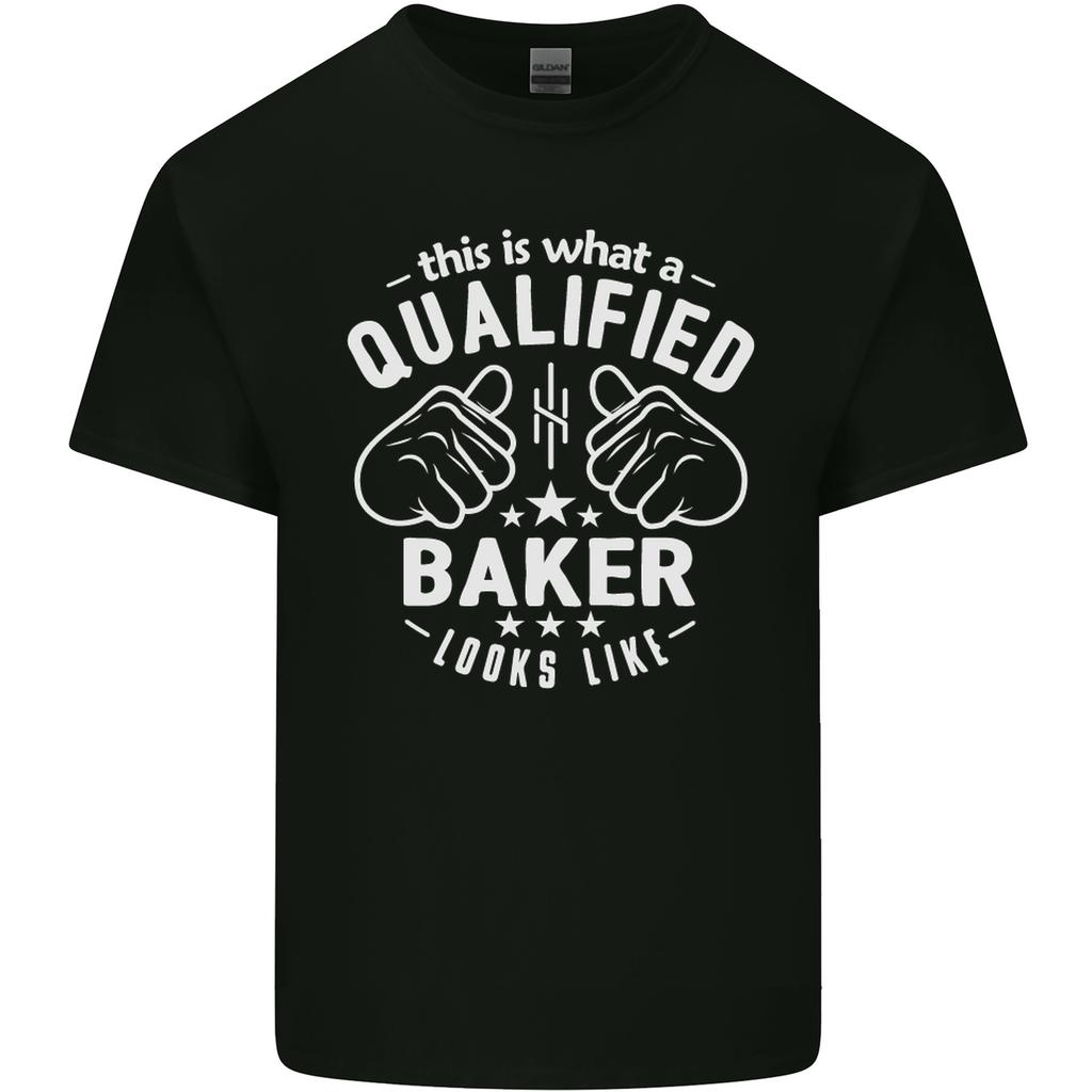 This Is What a Qualified Baker Looks Like Unisexs Light Cotton TShirt