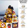1pc Mario Characters Cozy Print Blanket Lightweight Warm Flannel Throw Blanket For Sofa, Bed, Living Room