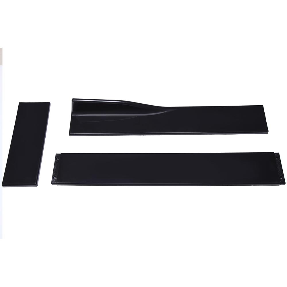 6PCS 2M Universal Side Skirts Extension Rocker Panels Lip Splitters For Chevy Chevrolet Camaro SS 2000-2022 Car Accessories