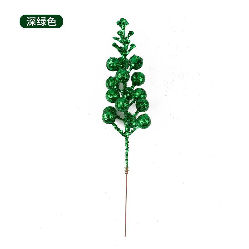Plastic Christmas Flower Decorations Tree Ornamentation Festive Holiday Party Home Xmas Decoration Supplies