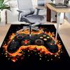 1PC Gamepad Fire Extra Large Non-Slip Floor Carpet, Office, Family, Bedroom, Studio - Large Area Rug,Longlasting Material-K0346