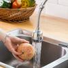 Rubinetto da Cucina Risparmio Idrico e Anti-Schizzo Testa Doccetta a Tre Getto Aeratore Esteso