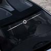 60x7cm STAR OF DAVID HEXAGRAM Car Front Windshield Window Reflective Stickers Vinyl Decals Fit All Models Auto Accessories