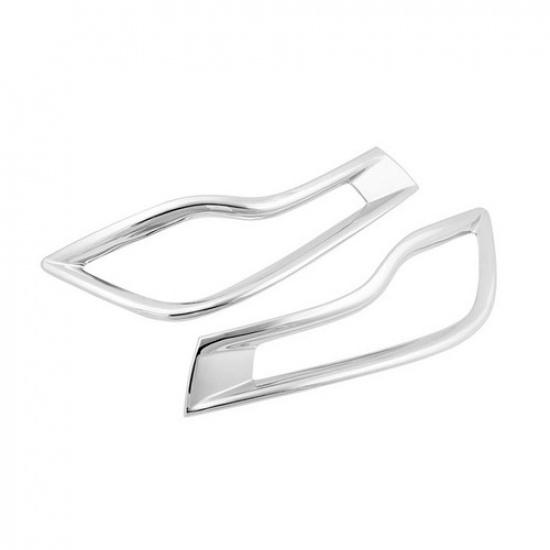 For Honda CRV 2017 2018 2019 CR-V Chrome Trim Rear Bumper Reflector Cover Trim