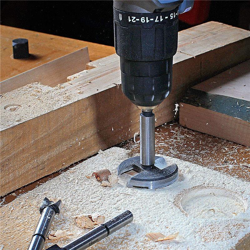 1Pc 6mm-60mm Multi-tooth Forstner Woodworking Tool Hole Saw Hinge Boring Drill Bits Round Shank High Carbon Steel Cutter