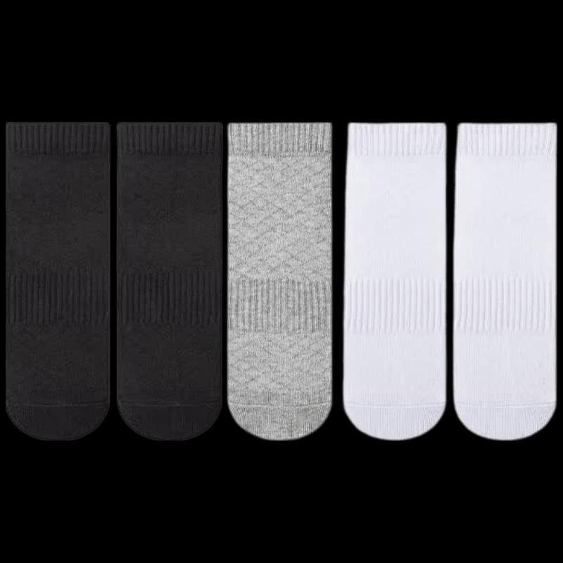 ANTA Unisex Breathable Mid-Calf Sports Socks Multi-Pack