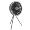 Tripod Fan 10000mAh 3 Gears Adjustable Timing Function Portable Desktop Fan with Light for Outdoor