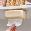 Silicone Tissue Box No Punching Napkin Storage Box Storage Container Paper Box  Living Room