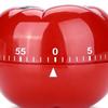 Tomato Shaped Mechanical 60 Minutes Countdown Timer Kitchen Cooking & Baking Helper 7.2 X 5.5cm