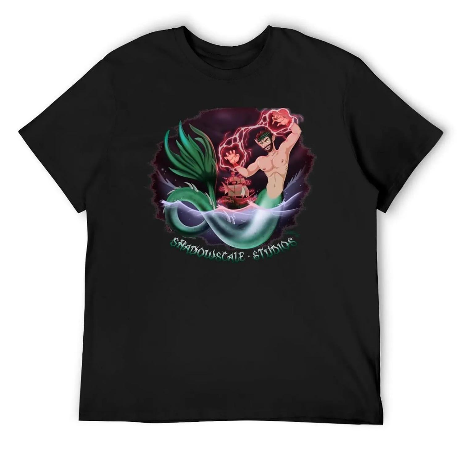 Commission_ @sevryn_merman T-Shirt oversizeds tshirts personalised fashion shirts anime stuff mens graphic t-shirts hip hop S