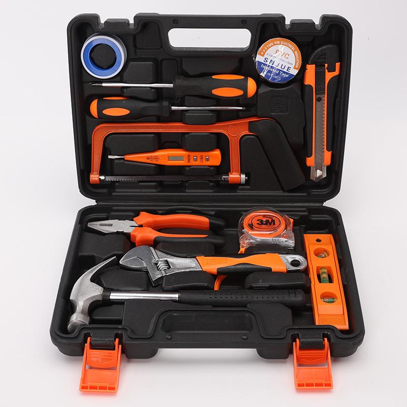 Carbon Steel Hand Tool Kit for Home, Vehicle, and Auto Repair