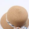 1Pc Women Sun Floppy Roll Up Wide Brim Beach Hat Foldable Summer Straw Hats