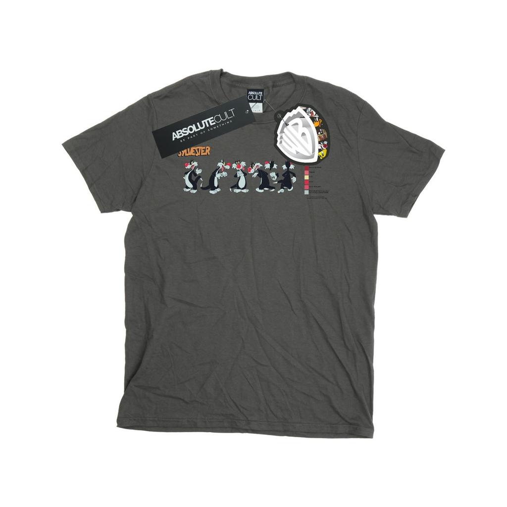 Looney Tunes Mens Sylvester Colour Code T-Shirt