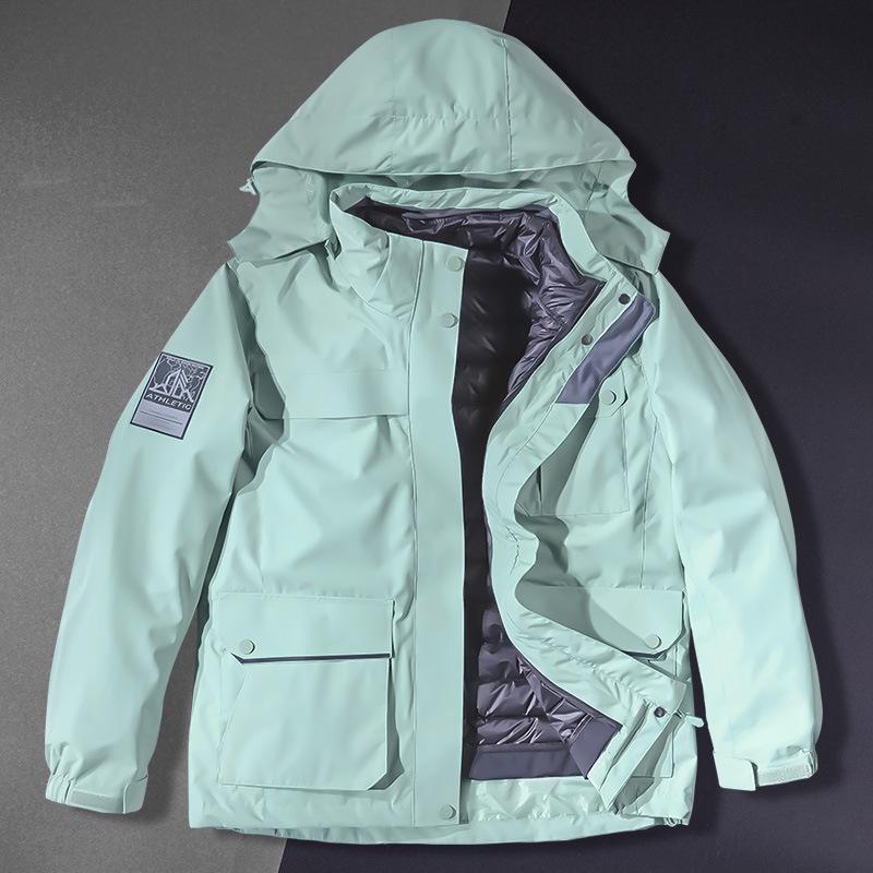 Unisex Windproof Waterproof Workwear Jacket: Multi-functional and Cold-Resistant for Mountaineering