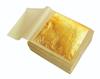 Aur Pur Comestibil 24k Vark Frunză Aurie 50MMx50MM Folii Aurii 25 coli pentru tort dulciuri medicină ayurvedică tratament facial anti-îmbătrânire spa (25)