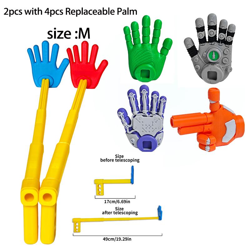 NUEVOS Props Impresos en 3D Modelo de Mano Telescópico Juguete Accesorios para Disfraces de Cosplay y Halloween Accesorio de Disfraz Regalo Coleccionable
