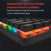 Biojee Wired 104 Key Real Mechanical Gaming Keyboard Rainbow Backlit Keyboard For Windows PC Laptop for Game and Office