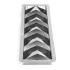 5 Slots Boat Louver Vent Rectangle Stainless Steel Durable Ventilation Grille Hardware Fitting