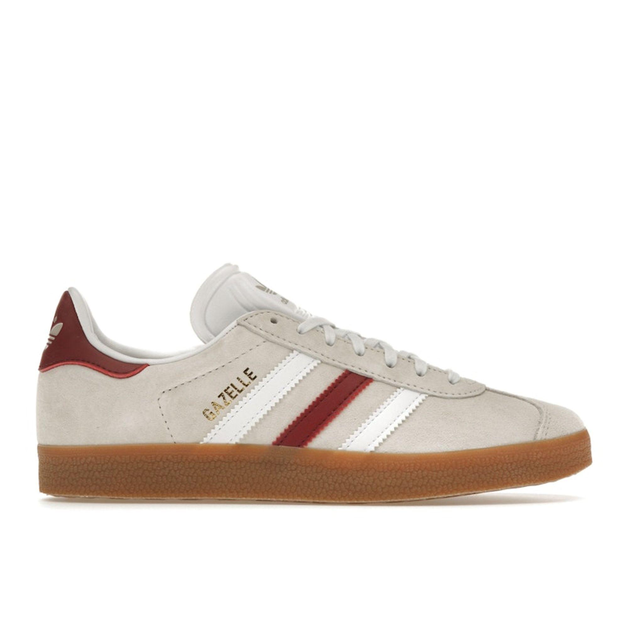 

Кроссовки унисекс adidas Gazelle Aluminium Burgundy Cream Cloud-White Collegiate-Burgundy IG0672 35⅔