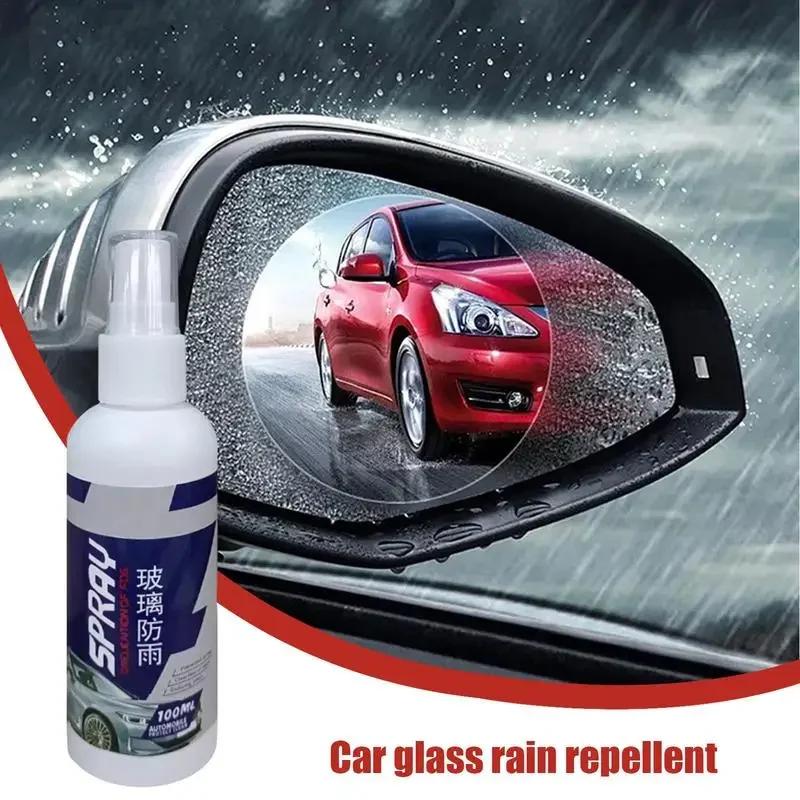 100-300ml Car Windshield Anti-fog Spray Efficient Long Lasting Car Rainproof Anti-fog Spray for Windscreen Rearview Mirror