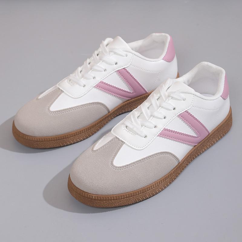 Spring 2025 New Women's Casual Sports Shoes Flat Women's Vulcanized Shoes Outdoor Sports Shoes